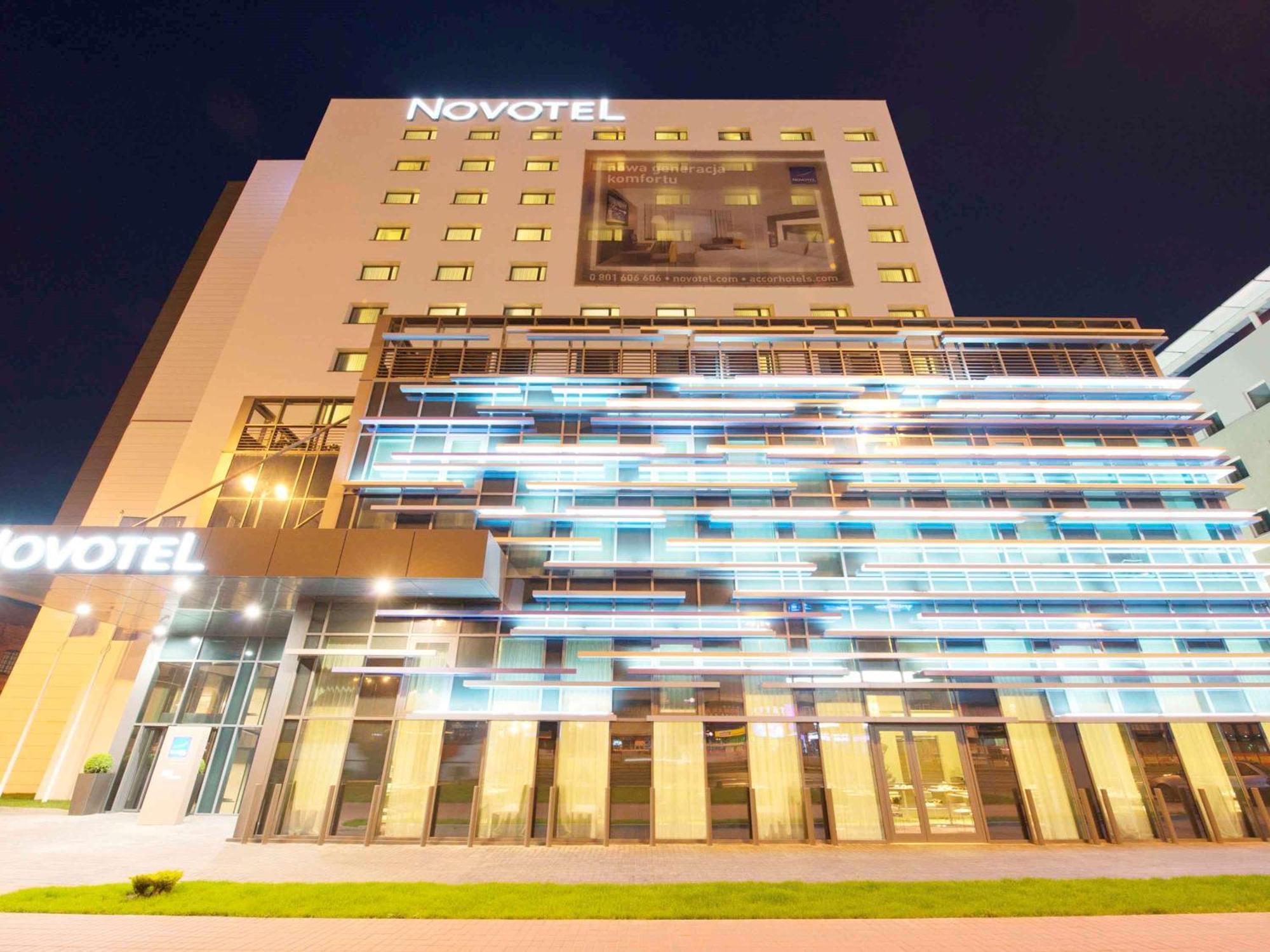 Novotel Lodz Centrum Exterior foto